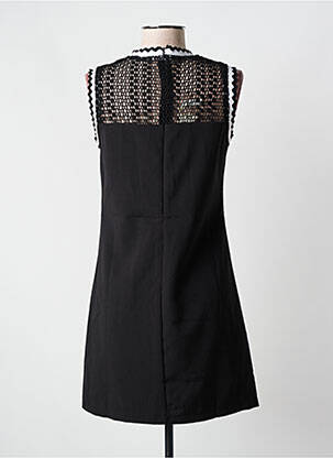 Robe courte sans manche sans manche noir LOVIE & CO femme