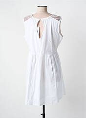 Robe courte blanc COLINE pour femme seconde vue