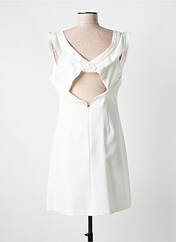 Robe courte blanc LOVIE & CO pour femme seconde vue