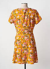 Robe courte jaune CERISE BLEU pour femme seconde vue