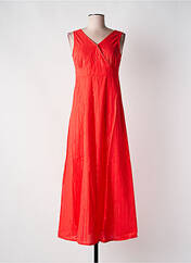 Robe longue rouge COLINE pour femme seconde vue