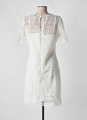 Robe mi-longue blanc JUS D'ORANGE pour femme seconde vue
