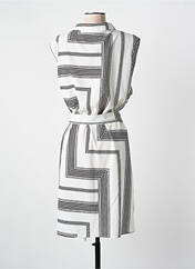 Robe mi-longue blanc NOUGAT pour femme seconde vue