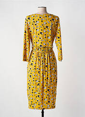 Robe mi-longue jaune FOR HER PARIS pour femme seconde vue