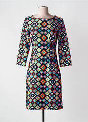 Robe mi-longue noir FOR HER PARIS pour femme seconde vue