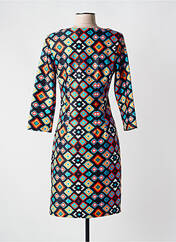 Robe mi-longue noir FOR HER PARIS pour femme seconde vue