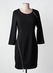 Robe mi-longue noir LANTIN pour femme seconde vue