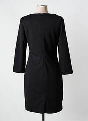 Robe mi-longue noir LANTIN pour femme seconde vue