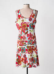 Robe mi-longue rouge COLINE pour femme seconde vue