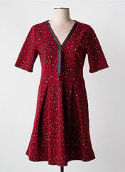 Robe mi-longue rouge JOY'S PARIS pour femme seconde vue