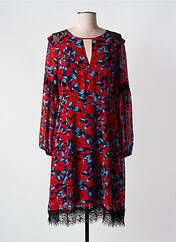 Robe mi-longue rouge JUS D'ORANGE pour femme seconde vue