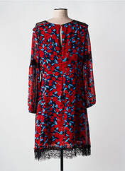 Robe mi-longue rouge JUS D'ORANGE pour femme seconde vue