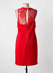 Robe mi-longue rouge JUS D'ORANGE pour femme seconde vue