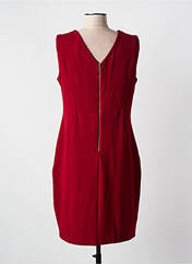 Robe mi-longue rouge JUS D'ORANGE pour femme seconde vue