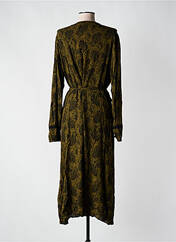 Robe mi-longue vert COLINE pour femme seconde vue