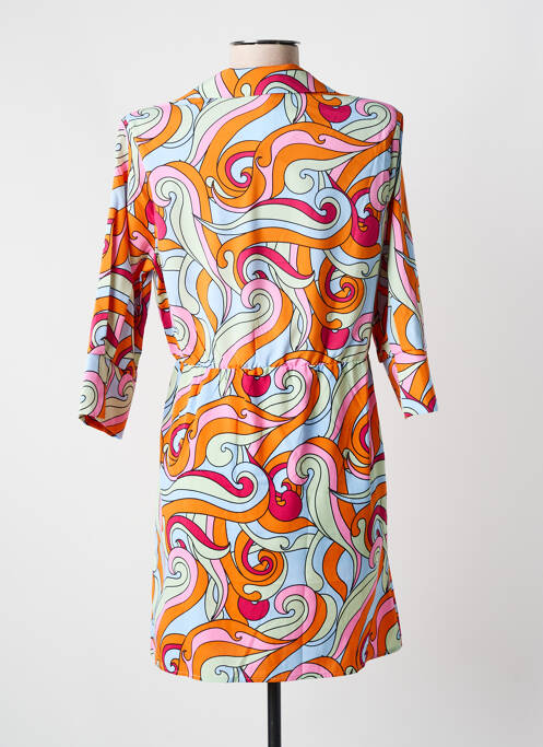 Robe courte orange ATELIER EVÈNE pour femme