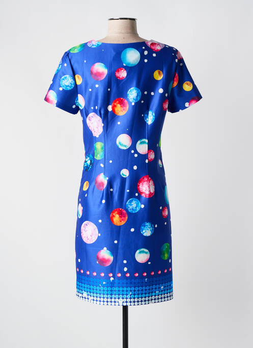 Robe mi-longue bleu FOR HER PARIS pour femme