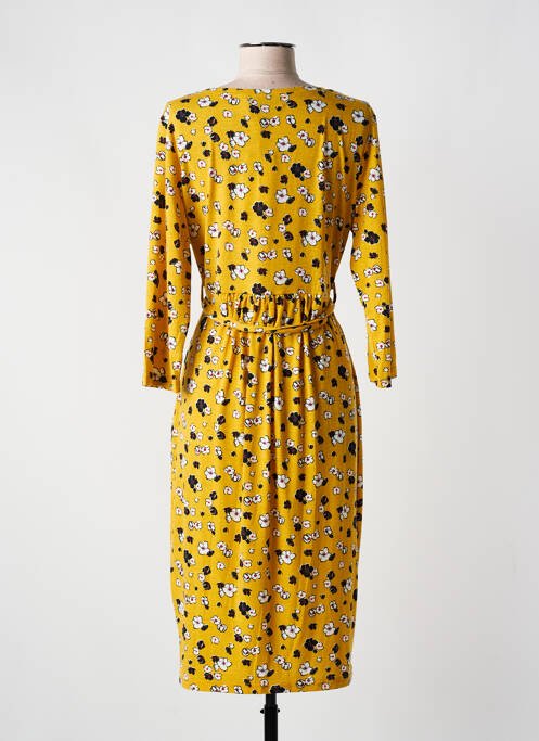 Robe mi-longue jaune FOR HER PARIS pour femme