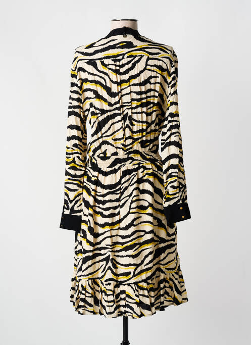 Robe mi-longue noir JUS D'ORANGE pour femme