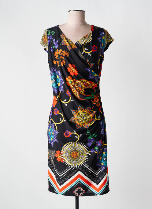 Robe mi-longue noir SWEET MISS pour femme