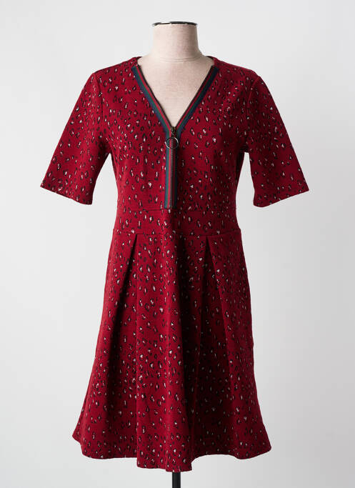 Robe mi-longue rouge JOY'S PARIS pour femme