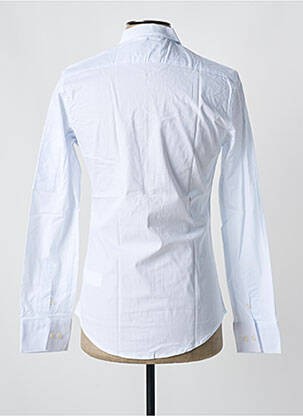 Chemise manches longues coupe cintrée blanc BREEZY homme
