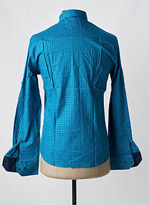 Chemise manches longues imprimé fantaisie bleu TONY COPPER homme