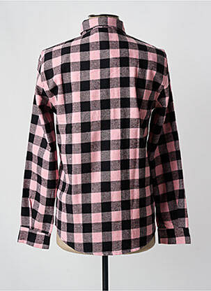 Chemise manches longues coupe cintrée rose MADE IN ITALY homme