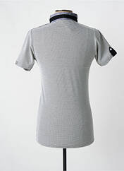 Chemise manches courtes bleu BLVCK pour homme seconde vue