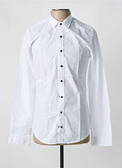 Chemise manches longues blanc BREEZY pour homme seconde vue