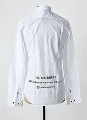 Chemise manches longues blanc BREEZY pour homme seconde vue