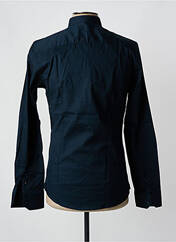 Chemise manches longues bleu LEEYO pour homme seconde vue