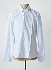 Chemise manches longues bleu OSCAR pour homme seconde vue
