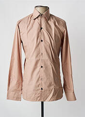 Chemise manches longues marron JEEL pour homme seconde vue