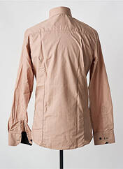 Chemise manches longues marron JEEL pour homme seconde vue