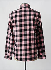 Chemise manches longues rose MADE IN ITALY pour homme seconde vue