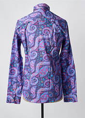 Chemise manches longues violet OSCAR pour homme seconde vue