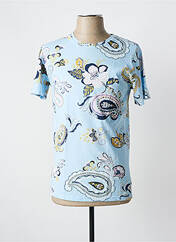 T-shirt bleu MADE IN ITALY pour homme seconde vue