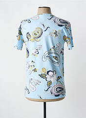 T-shirt bleu MADE IN ITALY pour homme seconde vue