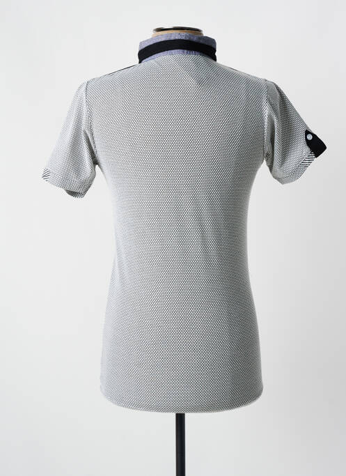 Chemise manches courtes bleu BLVCK pour homme