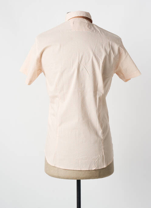 Chemise manches courtes orange DOGER WEAR pour homme