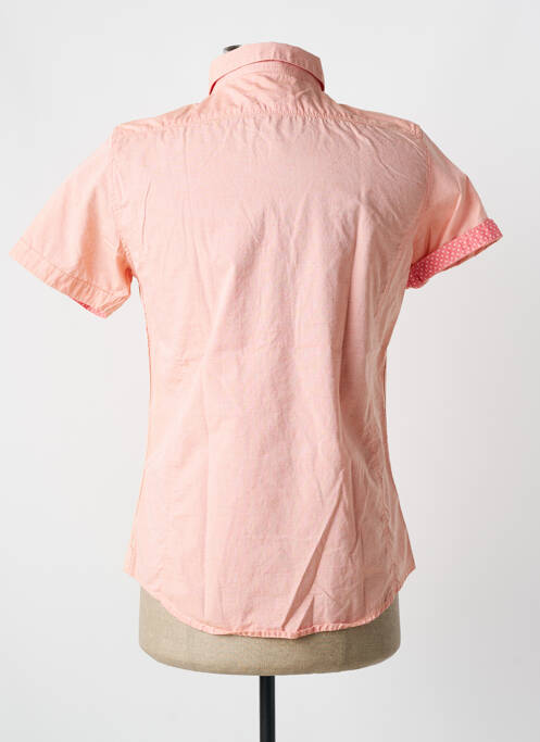 Chemise manches courtes orange KENZARRO pour homme