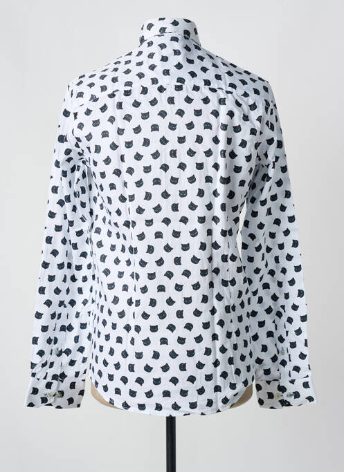 Chemise manches longues blanc OSCAR pour homme