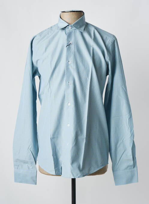 Chemise manches longues bleu OSCAR pour homme