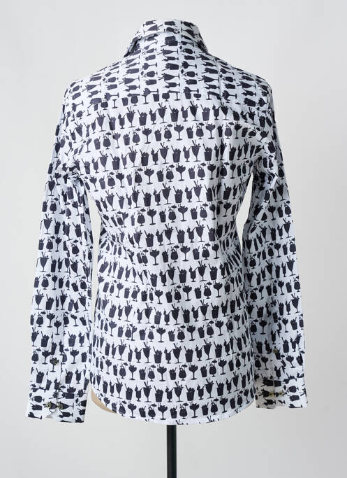 Chemise manches longues noir OSCAR pour homme