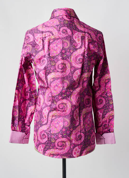 Chemise manches longues rose OSCAR pour homme