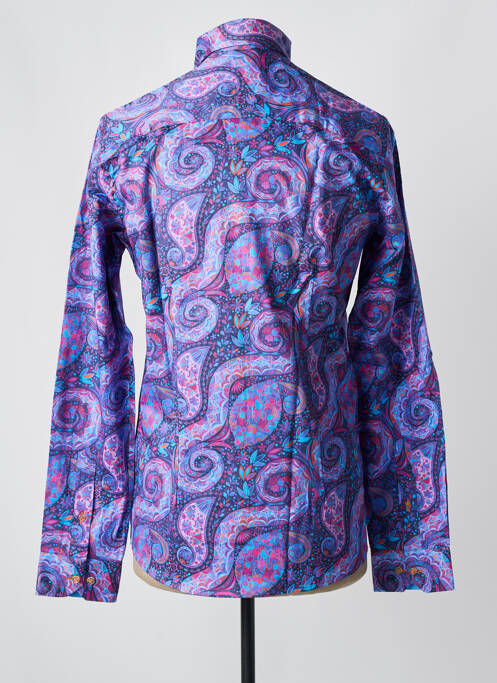 Chemise manches longues violet OSCAR pour homme