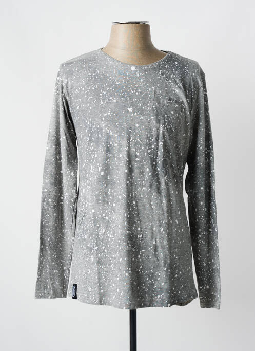 T-shirt gris HOPENLIFE pour homme