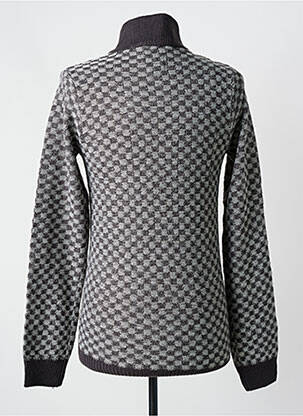 Gilet manches longues fermeture boutonnée sur le devant gris HOPENLIFE homme