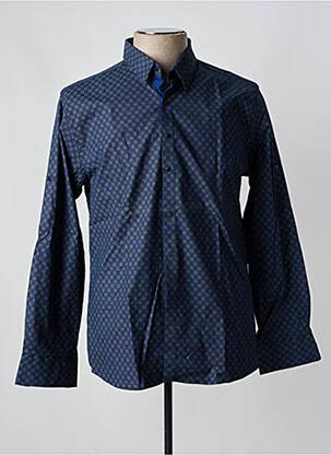 Chemise manches longues imprimé fantaisie bleu DOCKERS homme